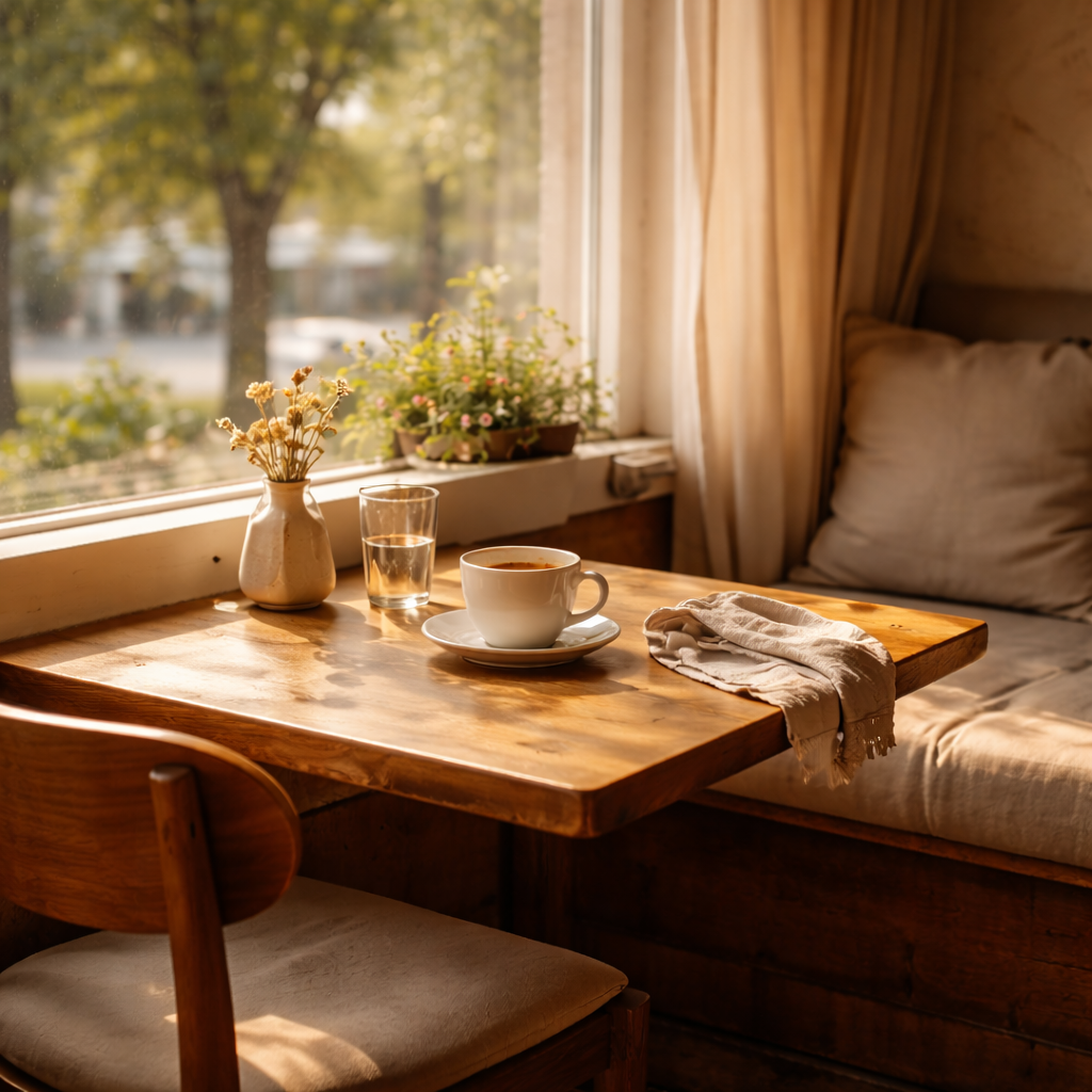 Window seating – morning light